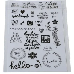 Quo Vadis Dekoration & Einrichtung*Set Scrapbooking mit Fotoalbum 32x22 cm, SCRAP ADDICT