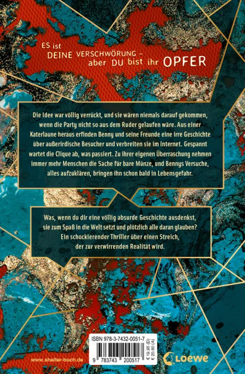 Loewe Verlag GmbH Krimis, Thriller, Horror*Shelter