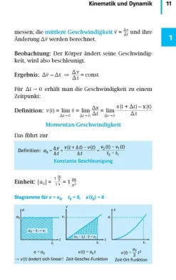 Klett Lerntraining Abi Trainer·Physik-Sicher im Abi Kompakt-Wissen Physik