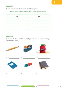 Klett Lerntraining Mittlere Reife·Fremdsprachen-Sicher in Französisch Grammatik 1./2. Lernjahr