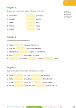 Klett Lerntraining Mittlere Reife·Fremdsprachen-Sicher in Französisch Grammatik 1./2. Lernjahr