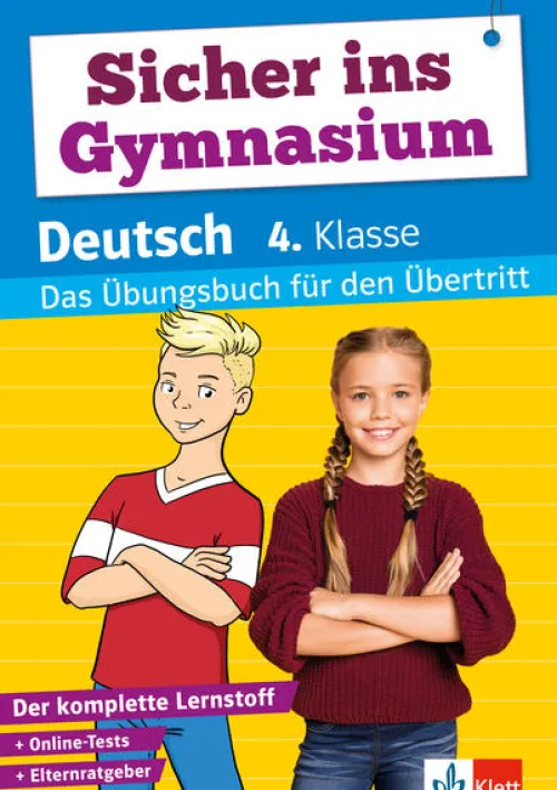 Klett Lerntraining Quali Trainer·Grundschule|Grundschule·Deutsch-Sicher ins Gymnasium Deutsch 4. Klasse