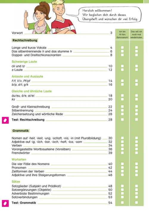 Klett Lerntraining Quali Trainer·Grundschule|Grundschule·Deutsch-Sicher ins Gymnasium Deutsch 4. Klasse
