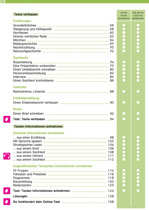 Klett Lerntraining Quali Trainer·Grundschule|Grundschule·Deutsch-Sicher ins Gymnasium Deutsch 4. Klasse