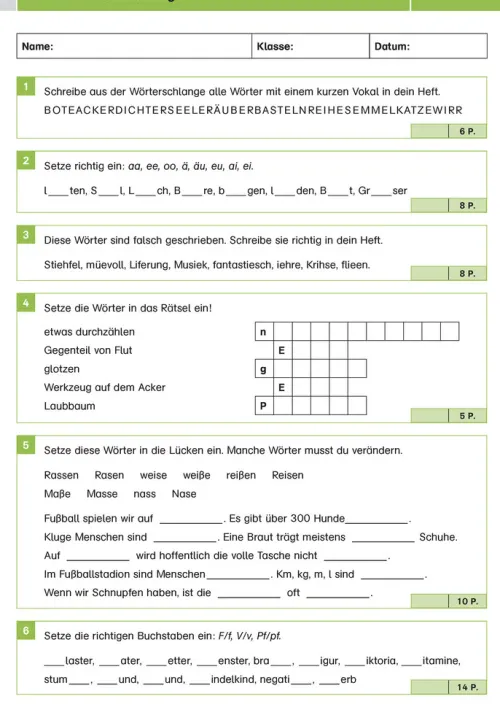 Klett Lerntraining Quali Trainer·Grundschule|Grundschule·Deutsch-Sicher ins Gymnasium Deutsch 4. Klasse