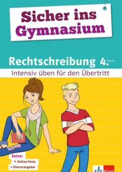 Klett Lerntraining Grundschule·Deutsch*Sicher ins Gymnasium Rechtschreibung 4. Klasse