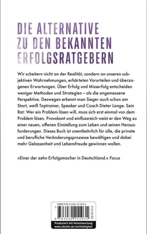 Econ Verlag Business & Karriere*Sieger erkennt man am Start - Verlierer auch