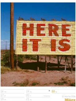 Signs Wochenplaner Kalender 2026*Ackermann Kunstverlag Best