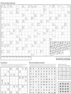 Signs Wochenplaner Kalender 2026*Ackermann Kunstverlag Best