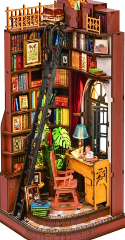 Silent Corner Study*Robotime-ROLIFE Hot