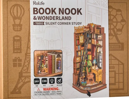 Silent Corner Study*Robotime-ROLIFE Hot