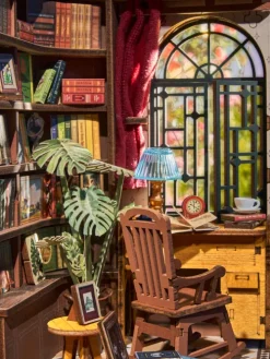 Silent Corner Study*Robotime-ROLIFE Hot