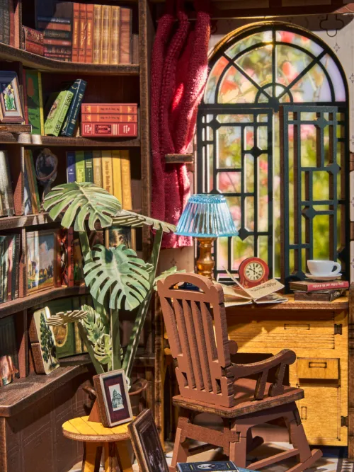 Silent Corner Study*Robotime-ROLIFE Hot