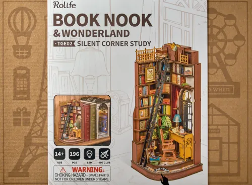 Silent Corner Study*Robotime-ROLIFE Hot