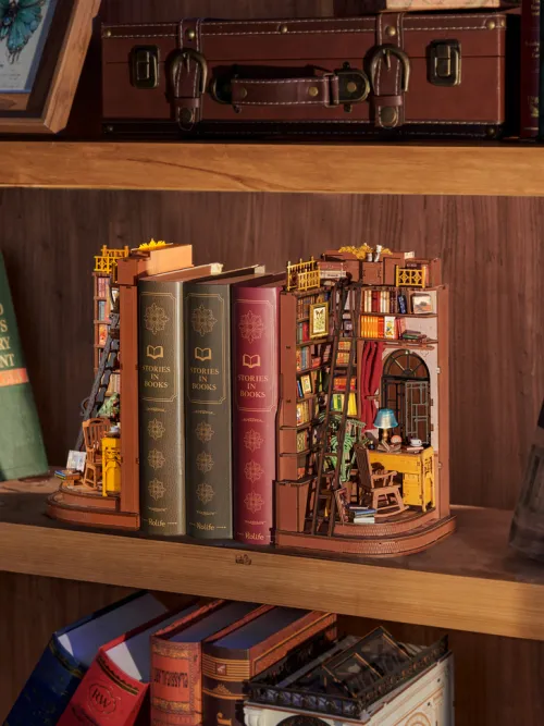 Silent Corner Study*Robotime-ROLIFE Hot