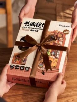 Silent Corner Study*Robotime-ROLIFE Hot