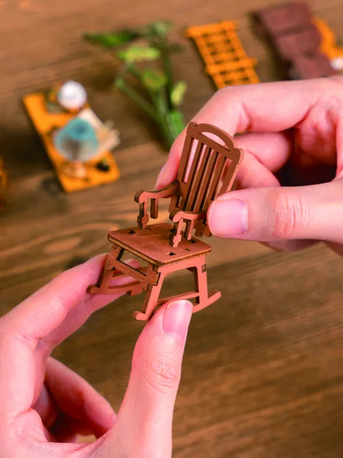 Silent Corner Study*Robotime-ROLIFE Hot