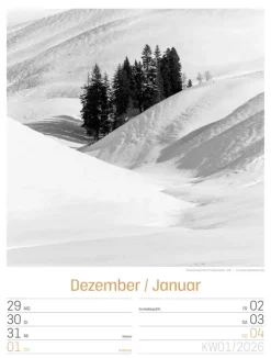 Ackermann Kunstverlag Wochenkalender*Silent Nature Wochenplaner Kalender 2026
