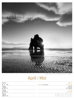 Ackermann Kunstverlag Wochenkalender*Silent Nature Wochenplaner Kalender 2026