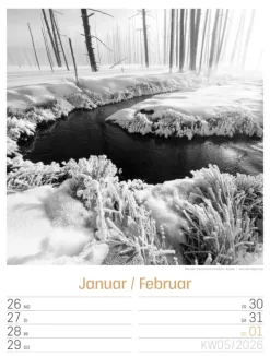 Ackermann Kunstverlag Wochenkalender*Silent Nature Wochenplaner Kalender 2026