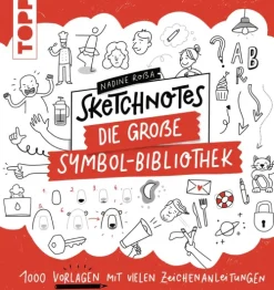 TOPP Hobby & Selbermachen-Sketchnotes. Die große Symbol-Bibliothek
