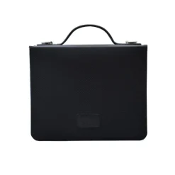 Barth & Bauer Lesen & Geschichten*SKIN Tasche BASIC Gr. XL (Habersack) onyx-schwarz / mit Tragegurt & Buchstütze