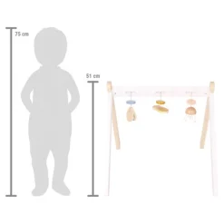 small foot Baby & Kleinkind-12334 - Baby Spielbogen Seaside