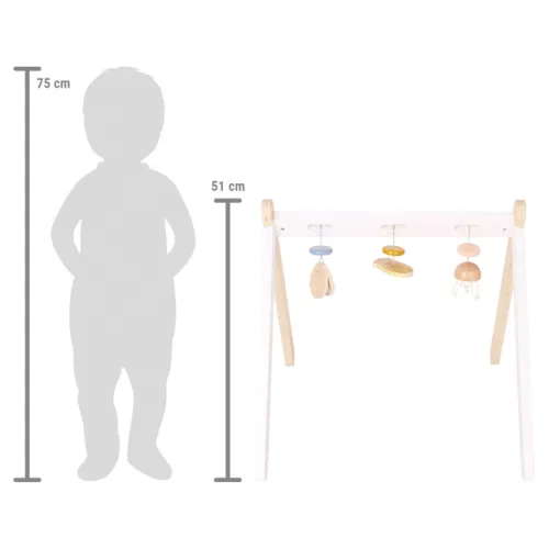 small foot Baby & Kleinkind-12334 - Baby Spielbogen Seaside