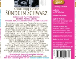 blue panther books Romane·Gesamtausgaben*Sünde in Schwarz | Erotik SM-Audio Story | Erotisches SM-Hörbuch MP3CD