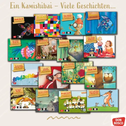 Don Bosco Medien GmbH Lesen & Geschichten*So war das! Nein, so! Nein so! Kamishibai Bildkartenset