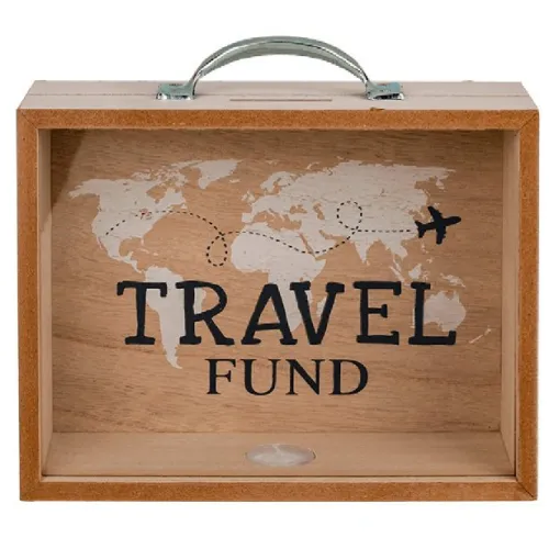 Schwäbische Albumfabrik Hobby & Lifestyle-Spardose Holz Travel