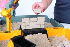 Spin Master Basteln & Kreatives-- Kinetic Sand - Construction Folding Sandbox (907g)