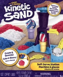 - Kinetic Sand - Soft Serve Ice Cream Station (397g)*Spin Master Hot