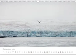 Calvendo Wandkalender*Spitzbergen - Wild.Rau.Ungezähmt. (Wandkalender 2026 DIN A3 quer), Monatskalender