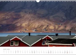 Calvendo Wandkalender*Spitzbergen - Wild.Rau.Ungezähmt. (Wandkalender 2026 DIN A3 quer), Monatskalender