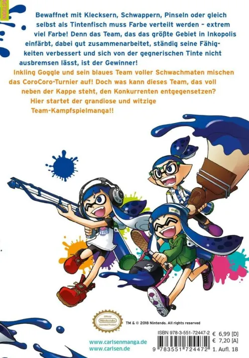 Kinder Carlsen Verlag GmbH Für Kinder - Kodomo-Splatoon 1