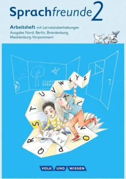Sprachfreunde - Ausgabe Nord (Berlin, Brandenburg, Mecklenburg-Vorpommern)... / 2. Schuljahr - Arbeitsheft*Cornelsen Verlag GmbH New