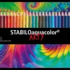 STABILO Buntstifte*Buntstift Aquarell-Buntstift aquacolor - ARTY, 36er Metalletui
