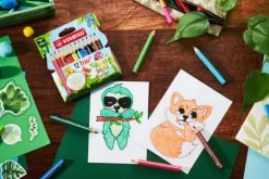 Buntstift Dreikant Trio dick kurz Animal Vibes, 12er Set*STABILO Hot