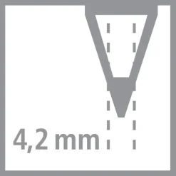 Buntstift Dreikant Trio dick kurz Animal Vibes, 12er Set*STABILO Hot