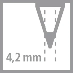 Stabilo Buntstifte-Buntstifte Trio® dick+kurz, 12er Set