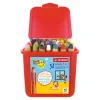 STABILO Buntstifte-Buntstifte, Wasserfarbe & Wachsmalkreide woody 3in1, 38er Box und 3 Spitzer mit 13 verschiedenen Farben