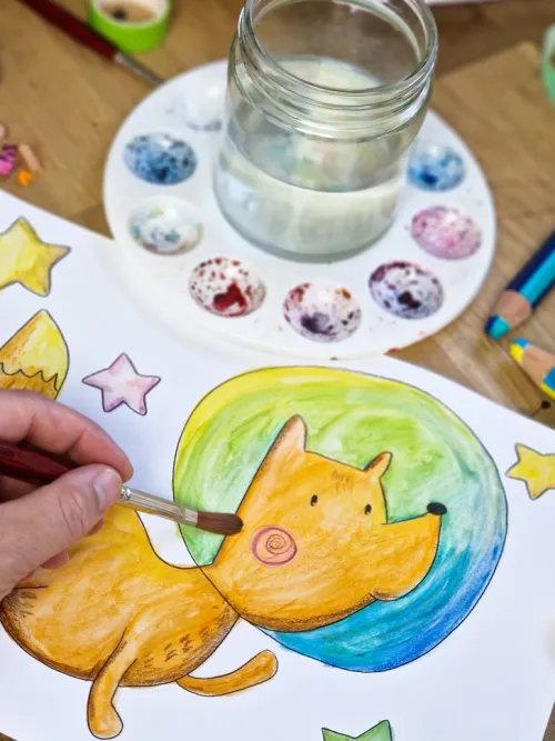 Stabilo Buntstifte-Buntstifte woody 3in1 duo 5er Set mit Spitzer