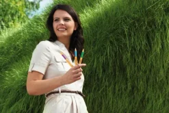 Kugelschreiber Druck-Kugelschreiber pointball, 4er Set - blau, schwarz, rot, grün*STABILO New