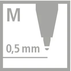 Kugelschreiber Druck-Kugelschreiber pointball, 4er Set - blau, schwarz, rot, grün*STABILO New