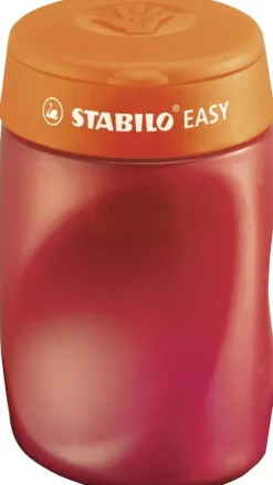 STABILO Küche & Esszimmer-Spitzer Dosen-Spitzer für Rechtshänder EASYsharpener, 3 in 1, orange