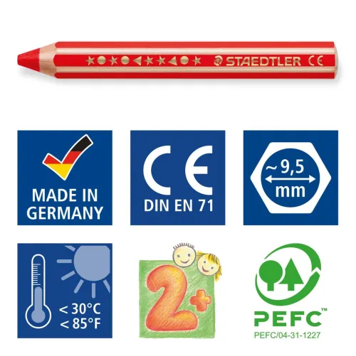 STAEDTLER Buntstifte*Buntstifte Noris junior 12er Set