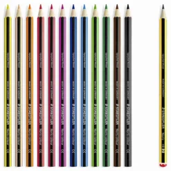 Noris colour 185 Buntstift, 12er Set + Bleistift, 185 SET9*STAEDTLER New