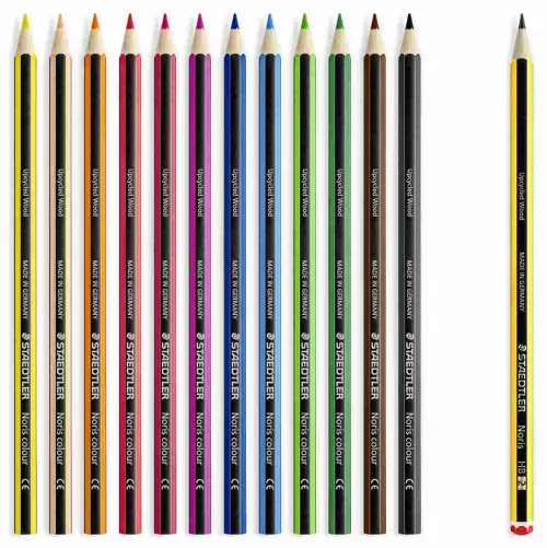 Noris colour 185 Buntstift, 12er Set + Bleistift, 185 SET9*STAEDTLER New