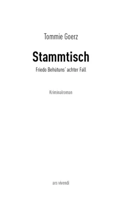 Ars Vivendi Krimi Klassiker-Stammtisch